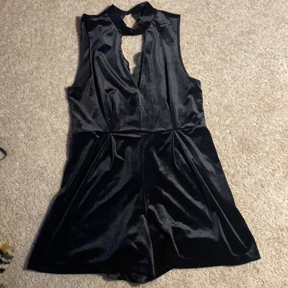 velour romper